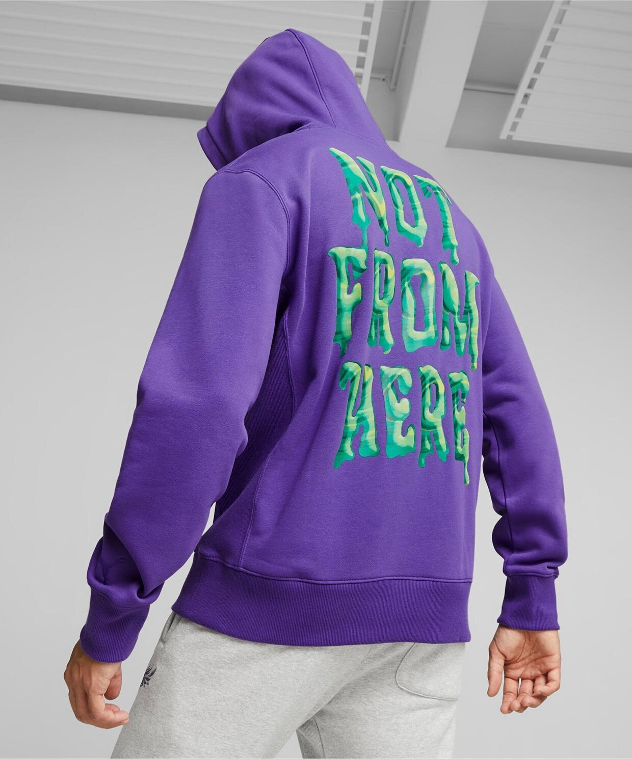 Puma Melo X Toxic Hoodie Team Violet - Görsel 4