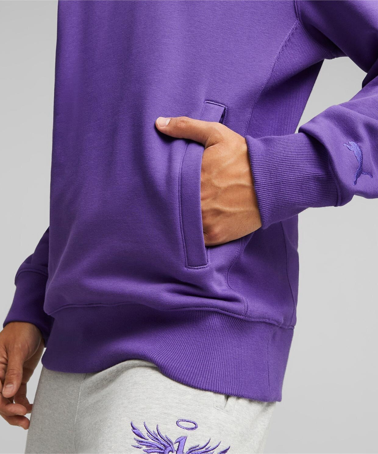 Puma Melo X Toxic Hoodie Team Violet - Görsel 5