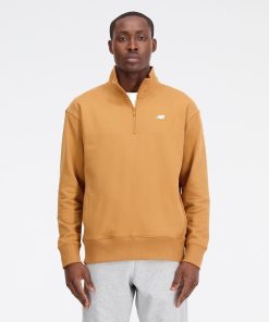 Sweatshirt-New-Balance-5.jpg New Balance Athletics Remastered French Terry 1-4 Zip
